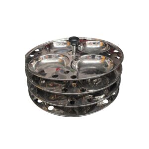 Ss Idly Pot With 4-Plates Magnus (Horizon)