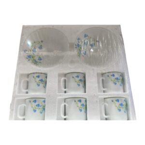 Classique Coffee Time Set 8pcs Blue Bells