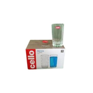 Cello Prism Glass Tumbler 310ml 6pcs Set