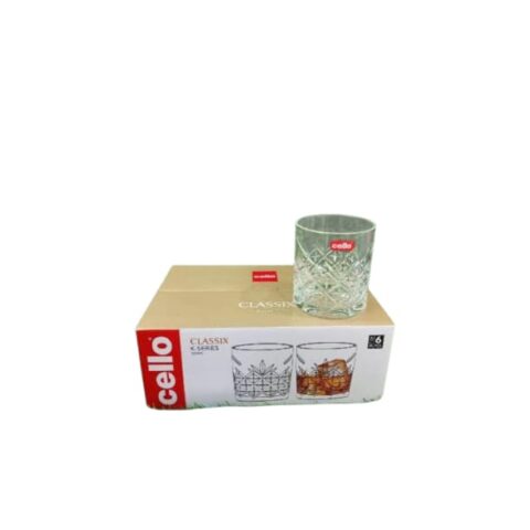 Cello Classic Glass Tumbler 325ml 6pcs Set