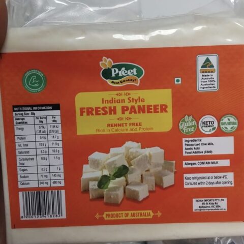 Preet Indian Style Fresh Paneer