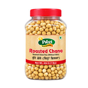 PREET ROASTED CHANA (Without Skin) 454g
