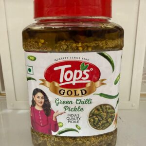 Green Chilli Pickle 400gm Tops