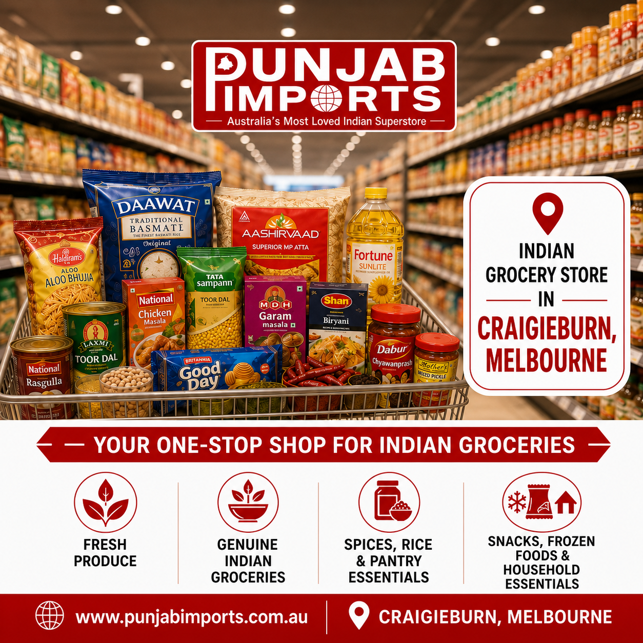 indian grocery store in craegiburn, melbourne - near me