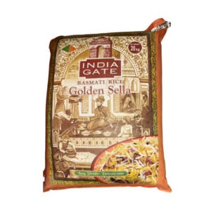 India Gate Golden Sella Basmati Rice 20kg