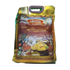 Tasty Choice Classic Golden Sella Long Basmati Rice 5kg