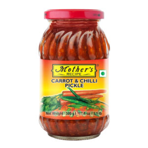 Carrot & Chilli Pickle 500g (Mother's)
