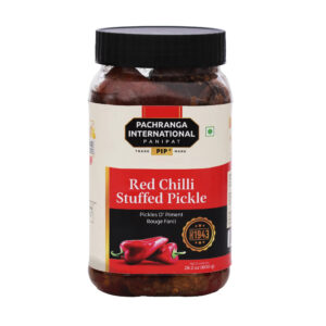 Red Chilli Stuffed Pickle 800g Pachranga