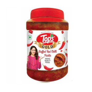 Red Chilli Stuffed Pickle Tops - 900gm