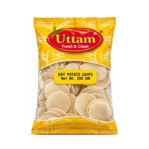 Dry Potato Chips 200Gm Uttam