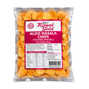 Aloo Masala Chips 400Gm Royal Gold