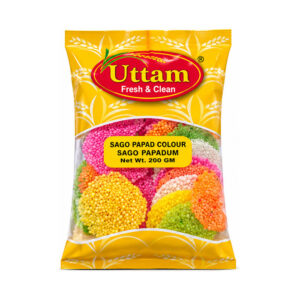 Sago Papad Color  200Gm Uttam